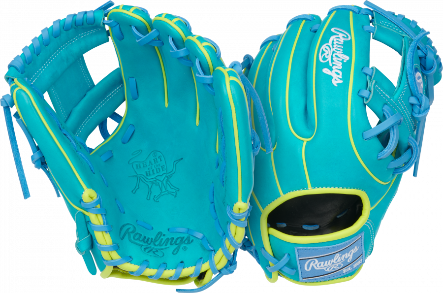Rawlings Heart of the Hide ContoUR Fit Teal 11.5" INF Glove PROR234U-2TEY