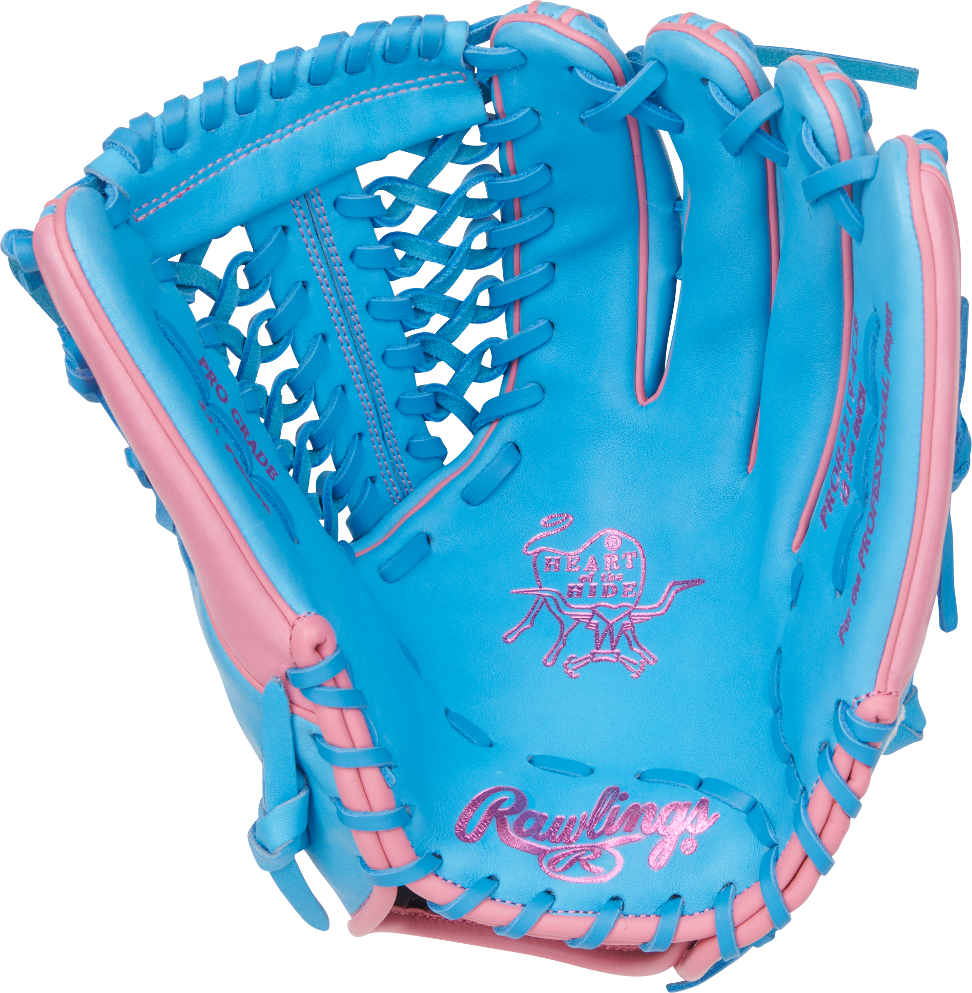 Rawlings Heart of the Hide Trap-Eze Web 12.75" Glove PROR2175-2M - Image 2